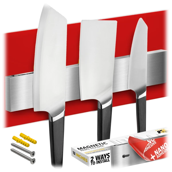 2-Pack: X-bet Magnetic Strip 12" Knife Holders