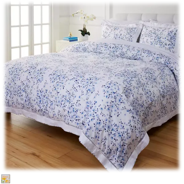 Clover By Jo 100% Cotton Floral Duvet Cover Set