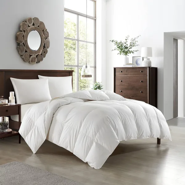 New York & Company Gianna Down & Duck Feather Comforter (Queen or King)