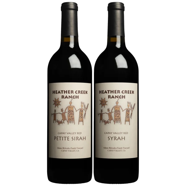 Heather Creek Ranch Petite Sirah and Syrah