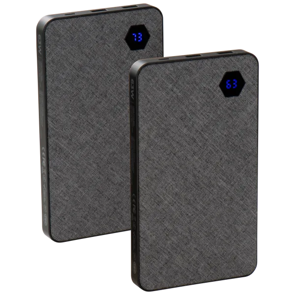 2-Pack: Einova 63W 20,000mAh Laptop Power Bank