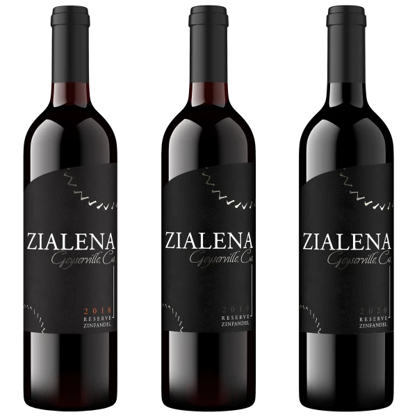Zialena Reserve Zinfandel Vertical