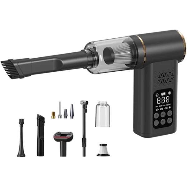 Parsecs 3-in-1 Rechargeable Cordless Tire Inflator, Vacuum and Blower