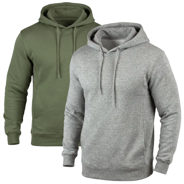 2-Pack: Threadfast Ultimate Fleece Pullover Hoodie