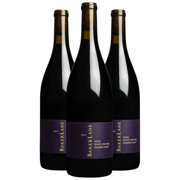 Baker Lane Estate Syrah Vertical