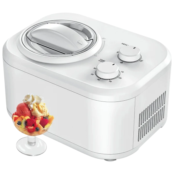 1L Ice Cream Maker with Compressor