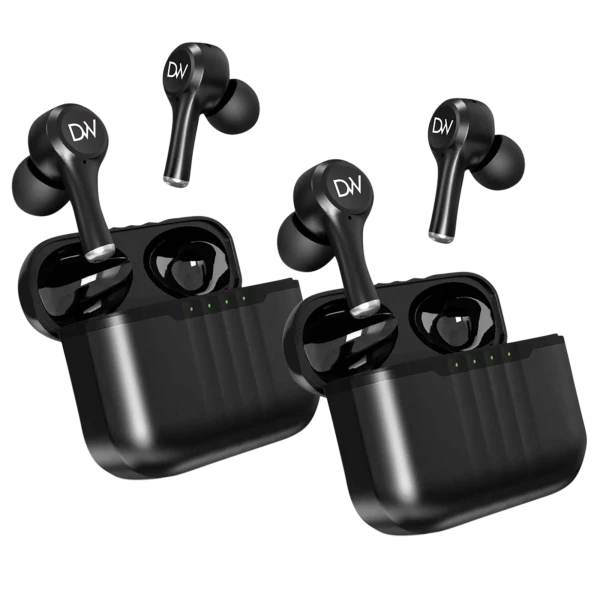 2-pack: Dartwood Active True Wireless Noise-Canceling Earbuds