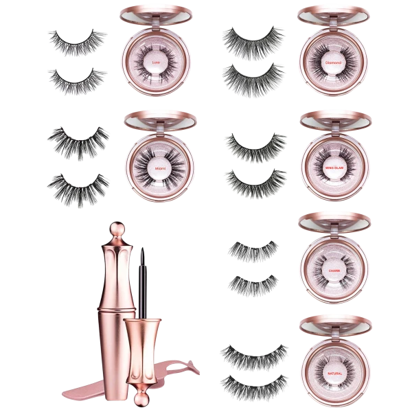 Magnetic Eyeliner with 3D Magnetic Eyelashes Kit