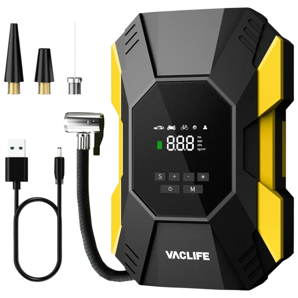 VacLife Portable Cordless Air Pump/Tire Inflator