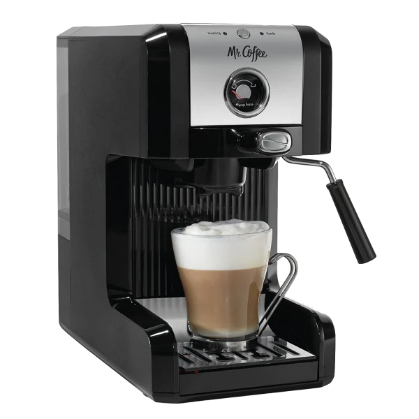 Mr. Coffee® Easy Espresso and Cappuccino Machine with Milk Frother