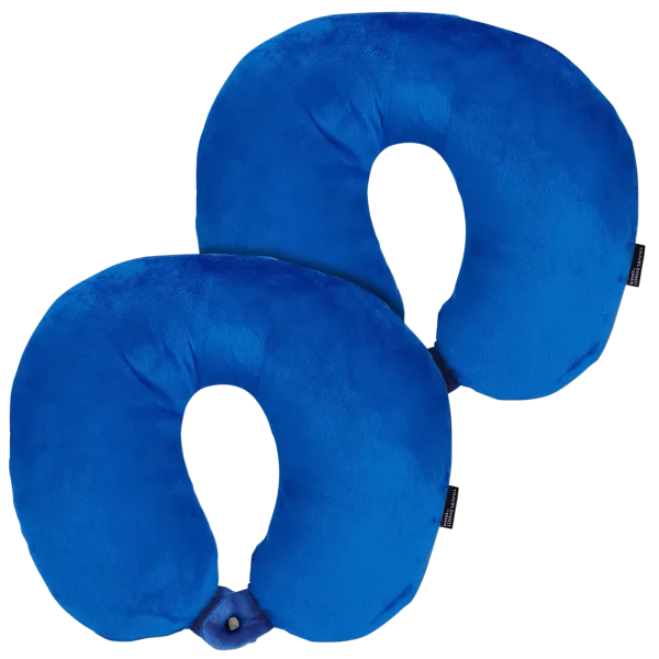2-Pack: TravelSmart by Conair Plush Fiberfill Neck Rest