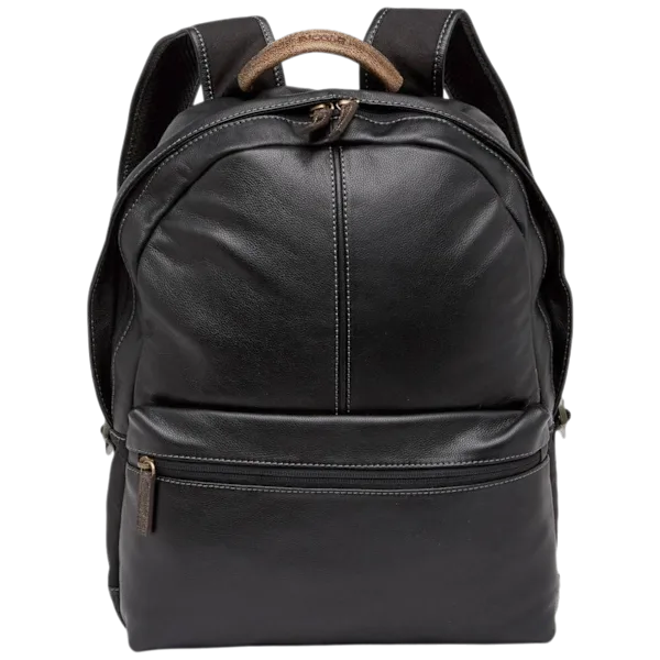 Boconi Garth Slim Leather RFID Backpack
