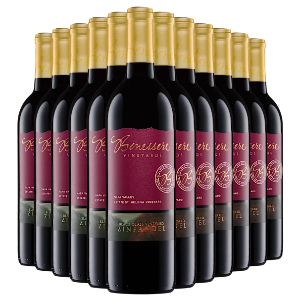 Benessere Black Glass Zinfandel