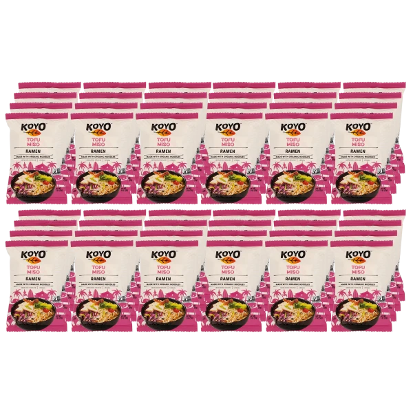 48-Pack: Koyo Tofu Miso Ramen Noodles