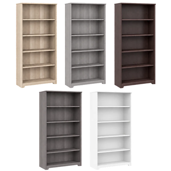 Bush Home Cabot Tall 5 Shelf Bookcase