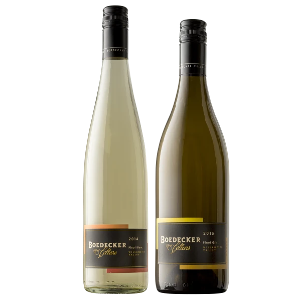 Boedecker Cellars Pinot Gris & Pinot Blanc Combo