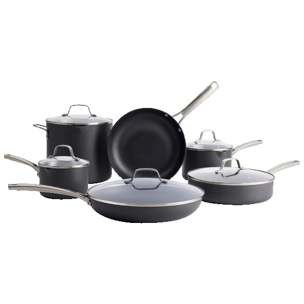 Calphalon Classic 10-, 11-, or 14-Piece Hard-Anodized Dishwasher Safe Cookware