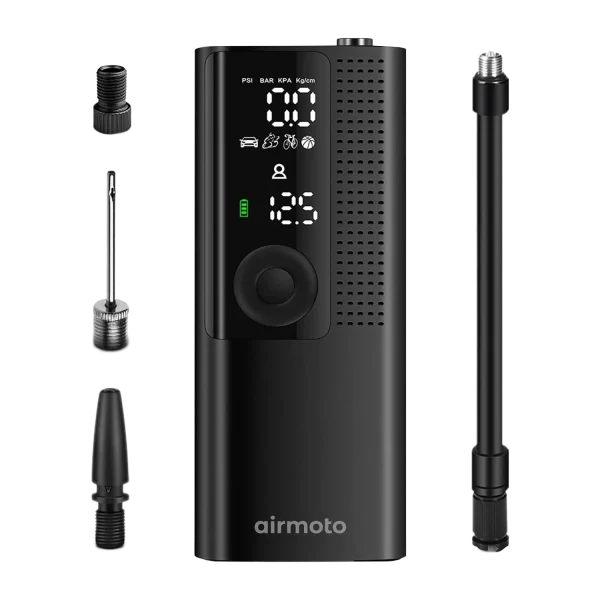 Airmoto Cordless Air Pump and Tire Inflator