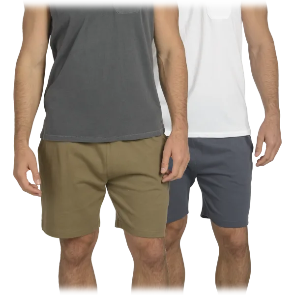 2-Pack: Alternative Apparel Recycled Cotton Lounge Shorts
