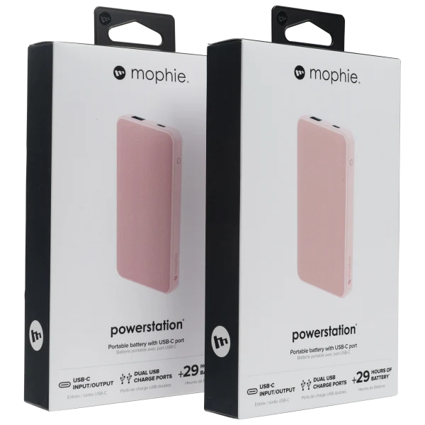 2-Pack: Mophie Powerstation 8000mAh 3A Powerbanks