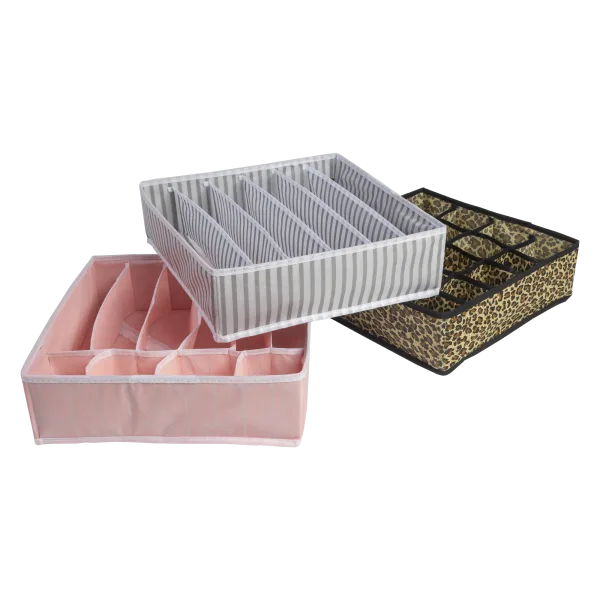 3-Pack: Heidi & Oak Drawer Organizers