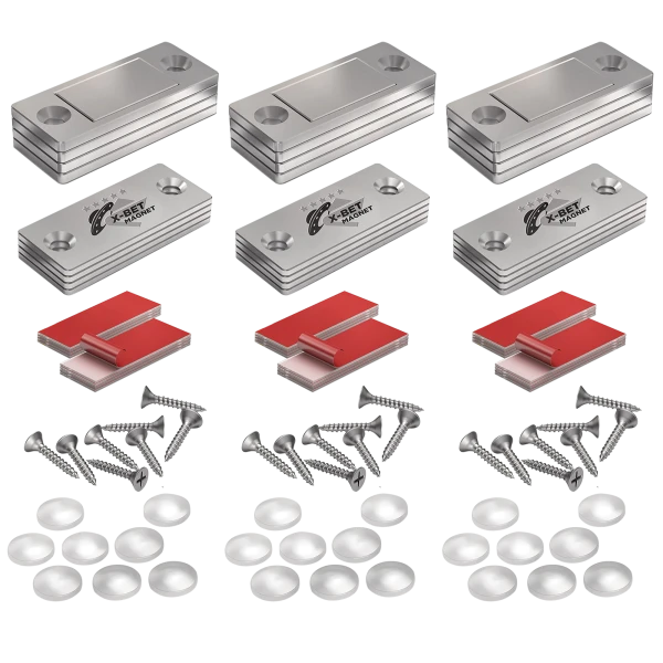12-Pack: X-bet Magnetic Drawer & Cabinet Door Catch Hardware