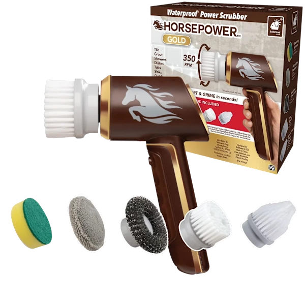 Horsepower Waterproof Power Scrubber Gold Edition