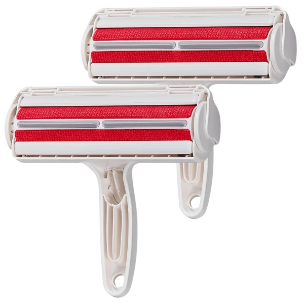 2-Pack: Chom Chom Roller Pet Hair Remover And Reusable Lint Roller