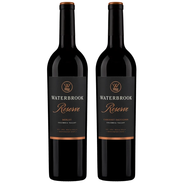 Waterbrook 90+ Point Reserve Cabernet Sauvignon and Merlot