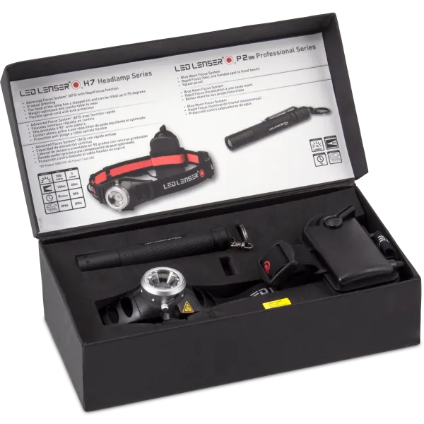 LED Lenser Headlamp and Flashlight