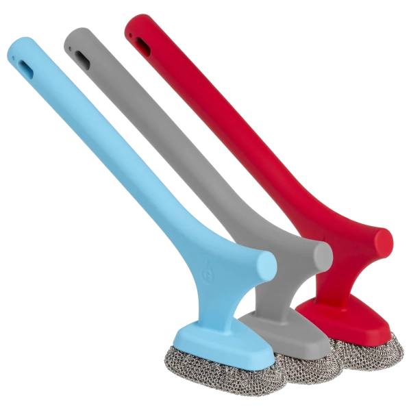 2-Pack: Grillville Triangular BBQ Scrub Brush