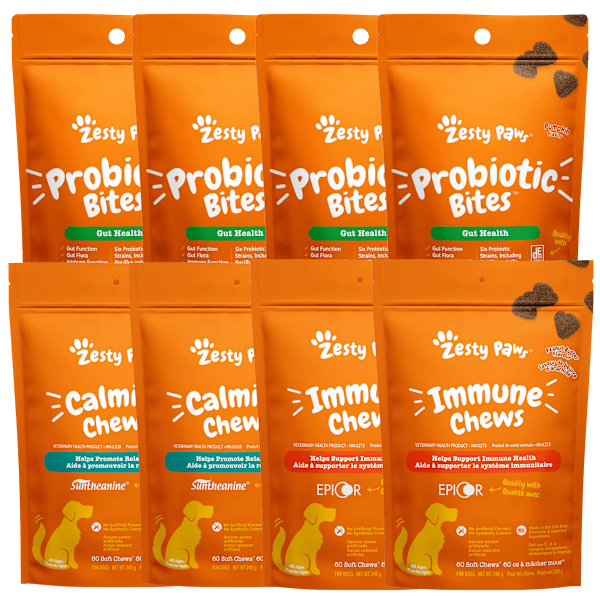 360-Count: Zesty Paws Probiotic, Allergy, and/or Calming Bites
