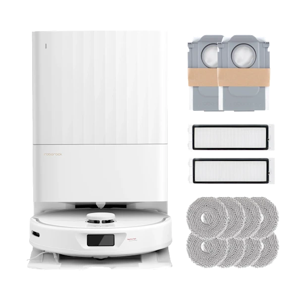 Roborock QX Revo Robot Vacuum with Mop with Multifunctional Dock (Refurbished)