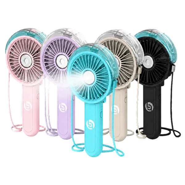 3-Pack: Lifestyle Advanced Myst Rechargeable Misting Fan