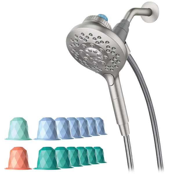 Moen Aromatherapy Magnetix Handshower with INLY Shower Capsules