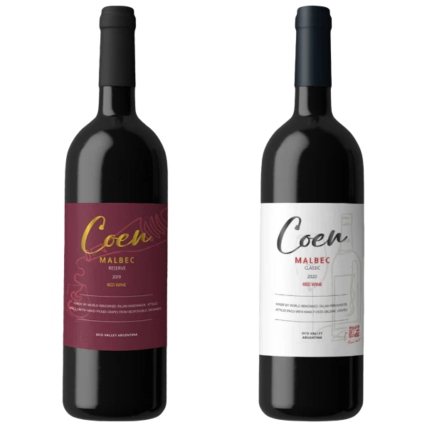 Coen Wines Mixed Agentinean Malbecs