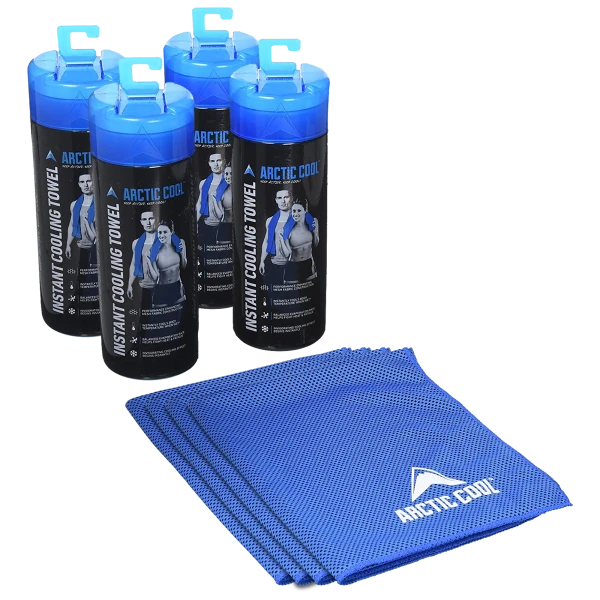 4-Pack: Arctic Cool Instant Cooling Towels