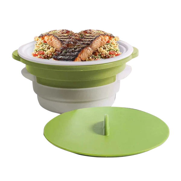 Handy Gourmet Silicone 2-Tier Steamer