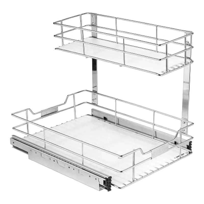 The Two-Tier Cabinet Organizer