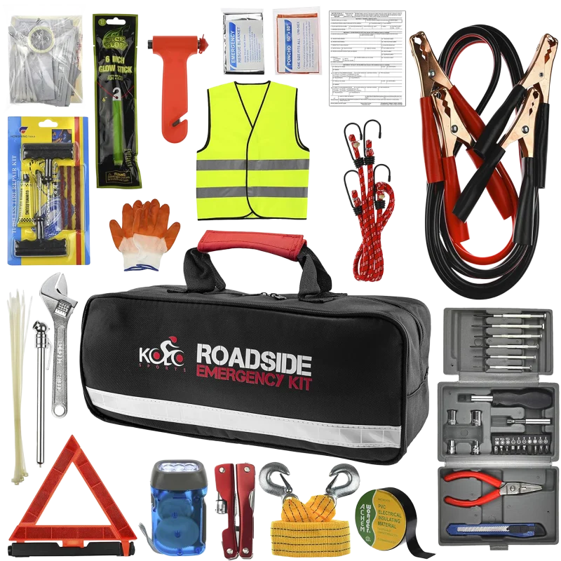 The 156-Piece Roadside Emergency Kit