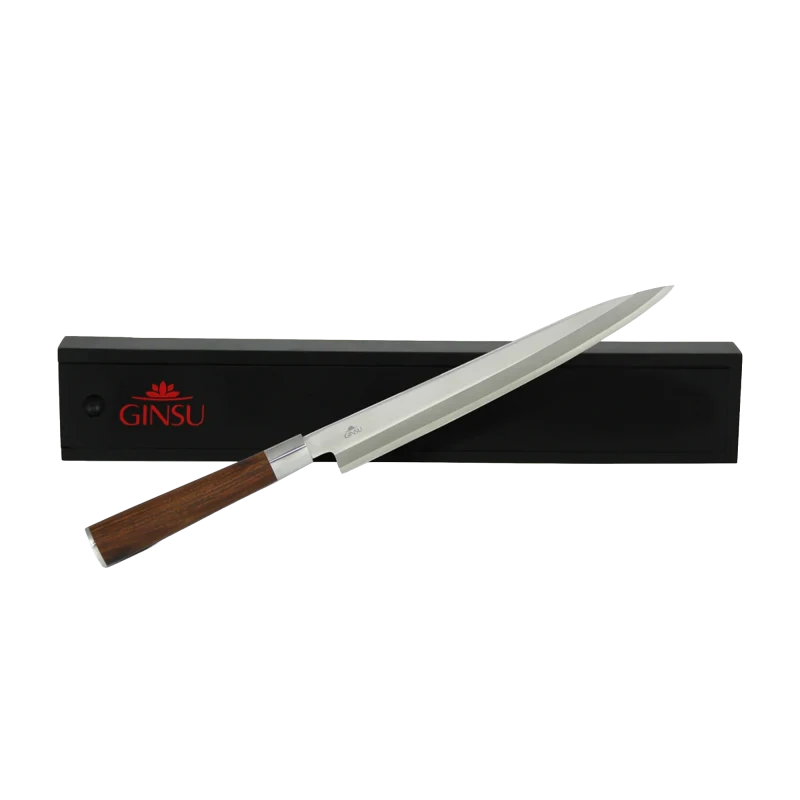 Ginsu Yanagiba Sashimi Knife in Bamboo Gift Box