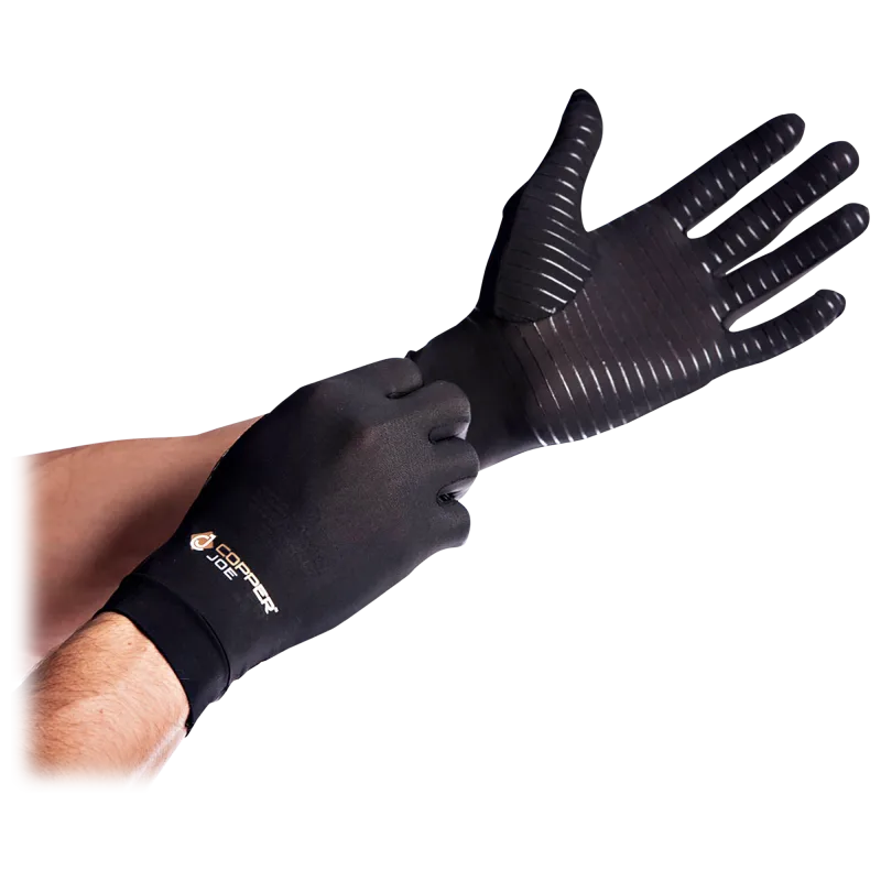 The Pair of Full-Finger Hand Compression Gloves