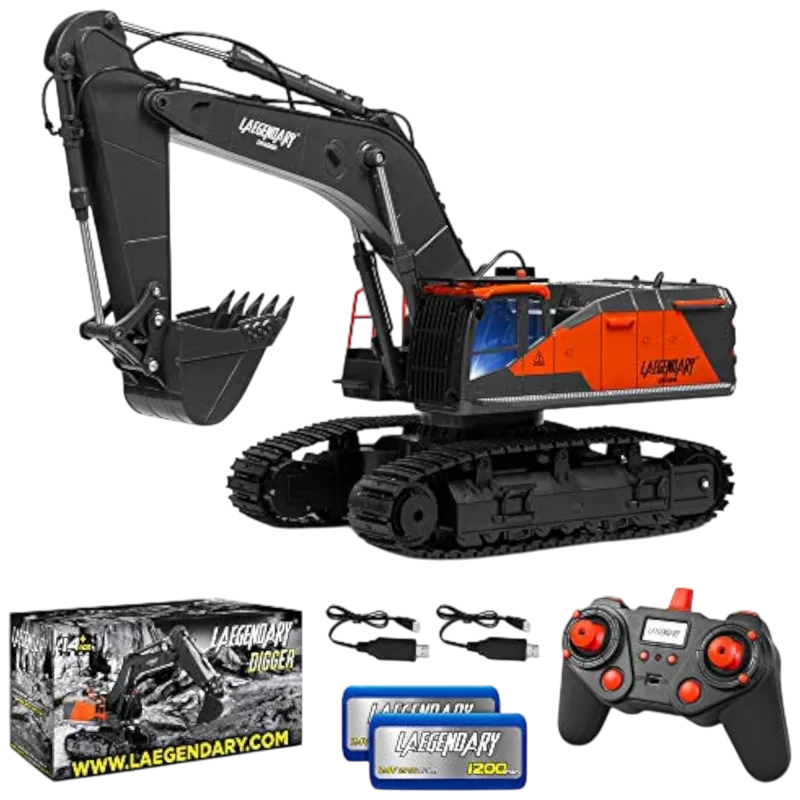 The Fully Articulated Remote Control Excavator