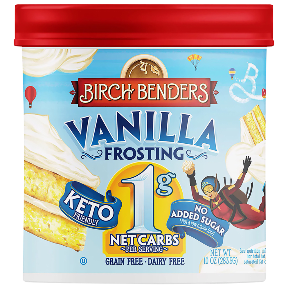 Birch Benders Keto Vanilla Frosting