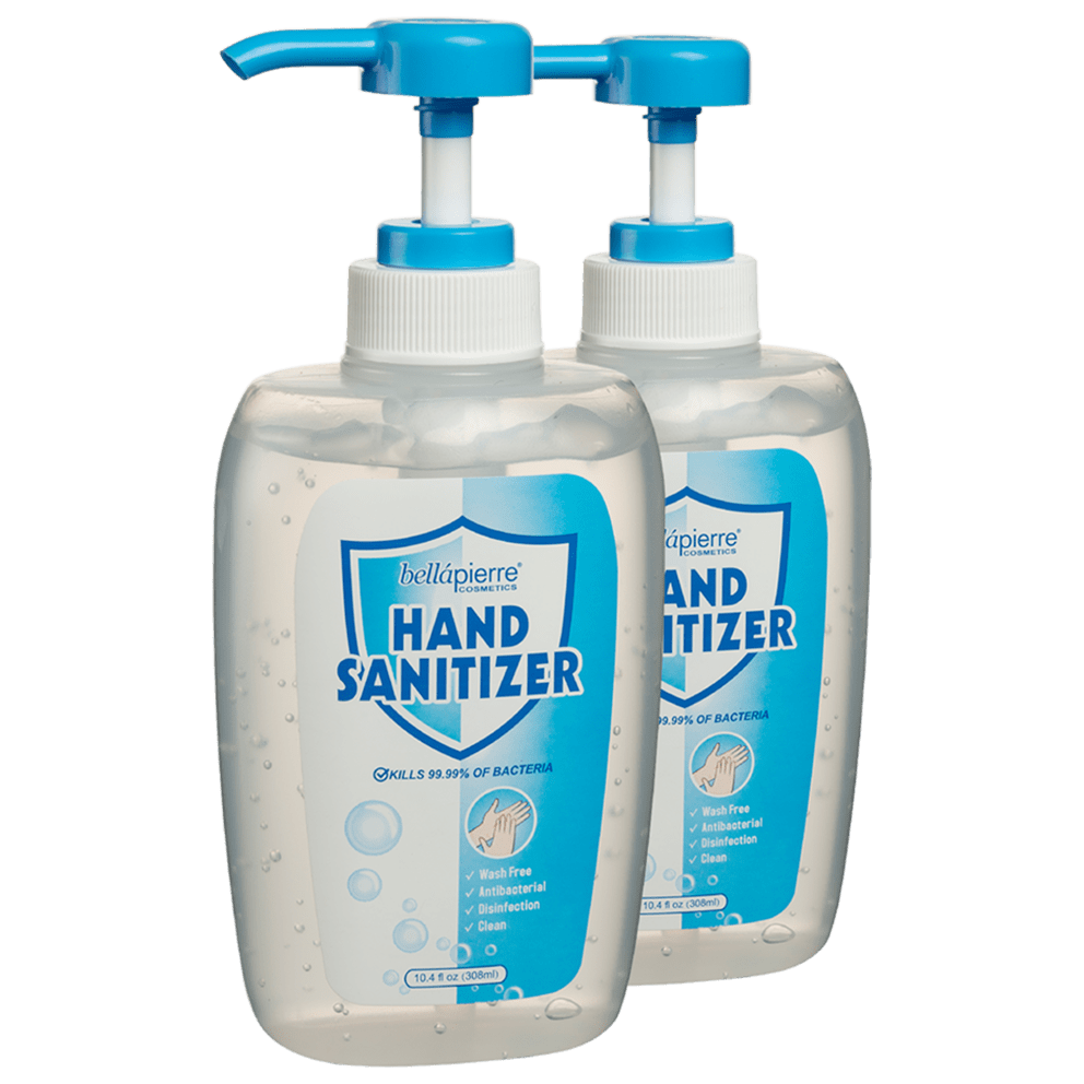 Includes Two 10.4 oz Bottles of Sanitizer