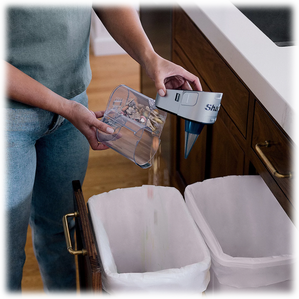 Extra-large dust cup allows for extended cleaning sessions without the need for frequent emptying
