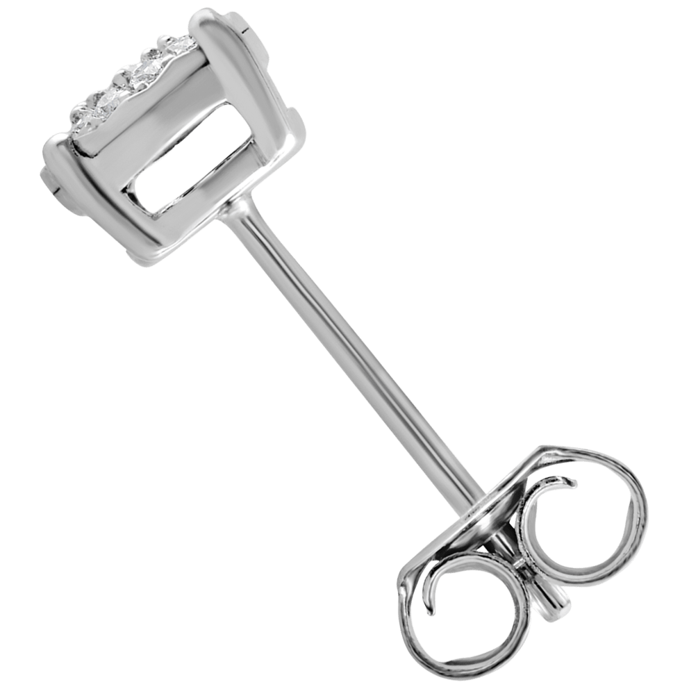Secure backings keep earrings in place effortlessly