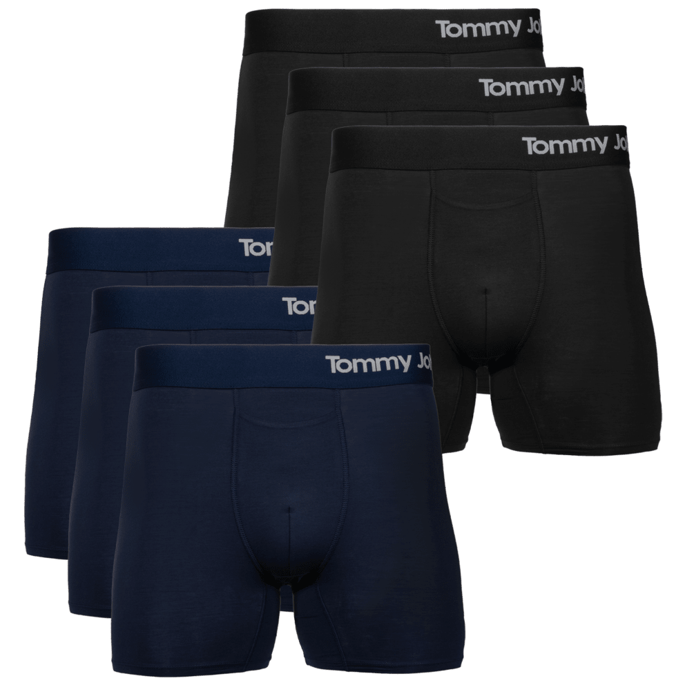 Cool Cotton 4" - Navy / Black