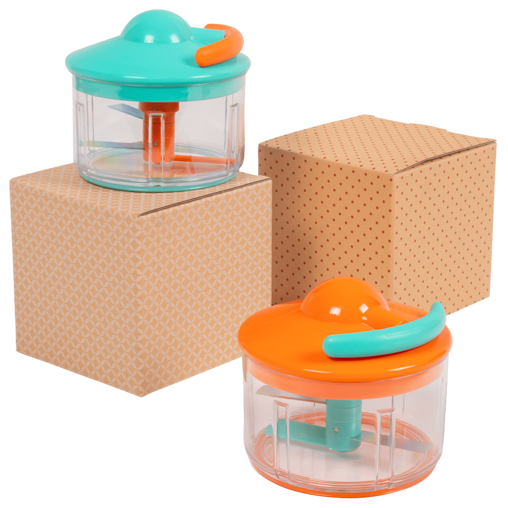 Aqua/Orange