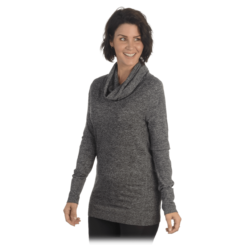 Grey Cowl Neck